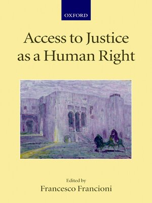cover image of Access to Justice as a Human Right